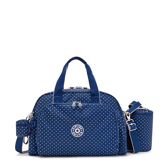 Kipling Camama Classic Printed Diaper Bag Vesker Blå | NO 1972WN